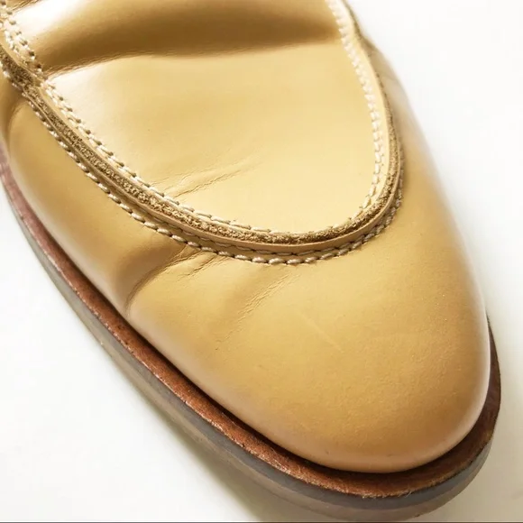 Everlane Womens Modern Leather Loafer Camel 9 - Picture 4 of 7